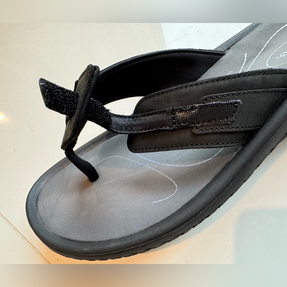 Men’s Clark’s Wesley Sun Black size 11 adjustable Velcro - Picture 4 of 8